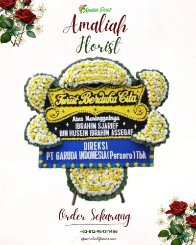 Papan Bunga Duka di Tegal Sari Iii